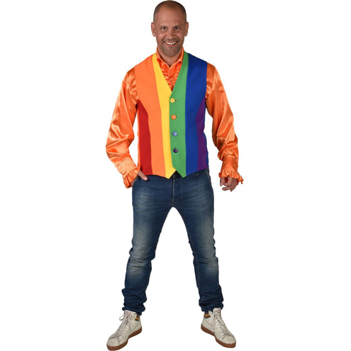 Magic by Freddy's Regenboog vestje heren