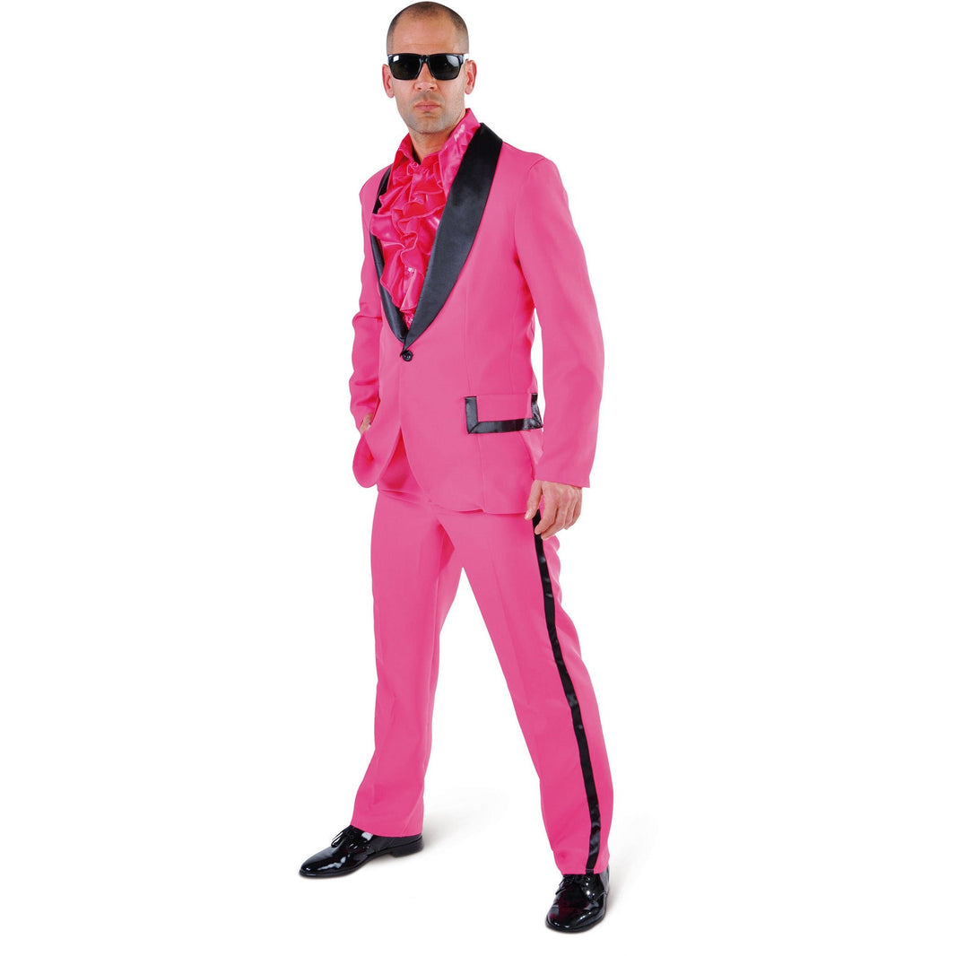 Roze Smoking Pak Heren 🎩 | Stijlvol & Opvallend Kostuum