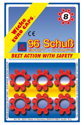 PartyXplosion Ammorces 8 shots munitie