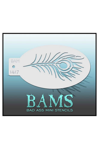 PartyXplosion Bad Ass BAM Schmink sjabloon 1417