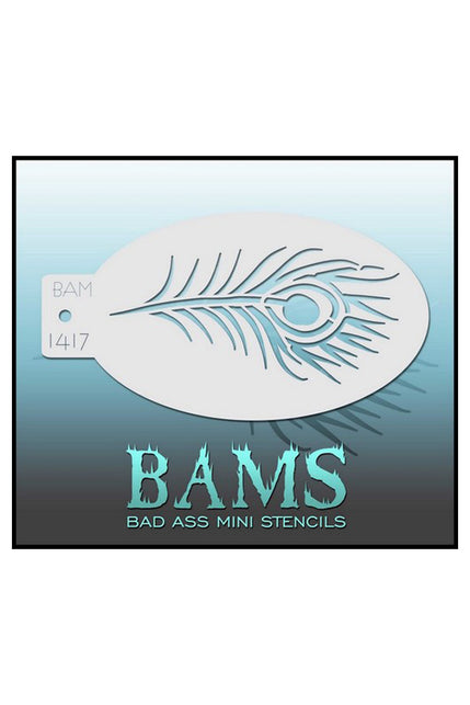 PartyXplosion Bad Ass BAM Schmink sjabloon 1417