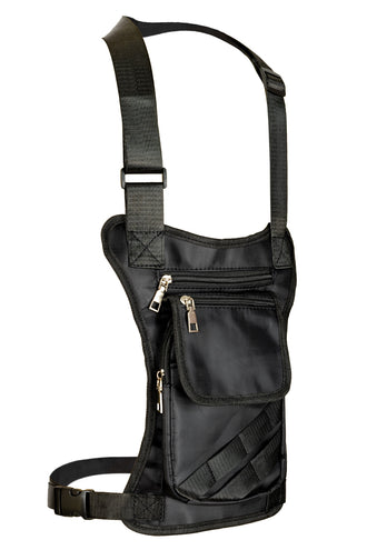 PartyXplosion Borsttas zwart Festival