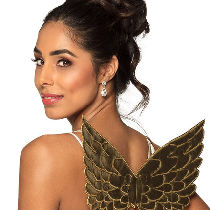 PartyXplosion Engelenvleugels  goud 22 x43 cm