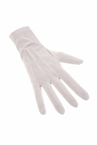 PartyXplosion Handschoenen wit katoen