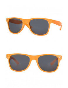 PartyXplosion Oranje zonnebril bril Blues brother