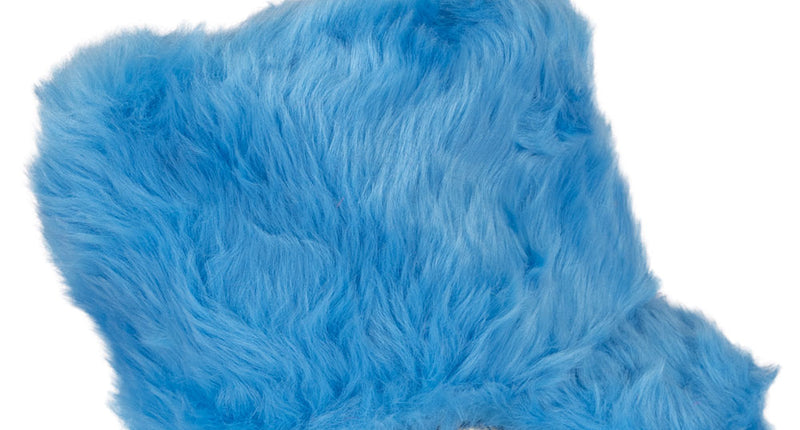 PartyXplosion Pluche fanfare hoed harmonie turquoise 15 cm