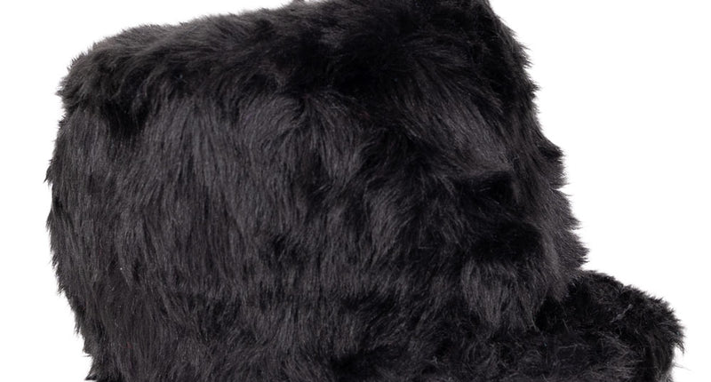 PartyXplosion Pluche fanfare hoed harmonie zwart 15 cm