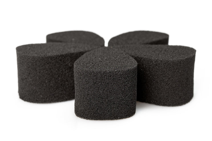 PartyXplosion Vlinder spons schmink zwart per 20