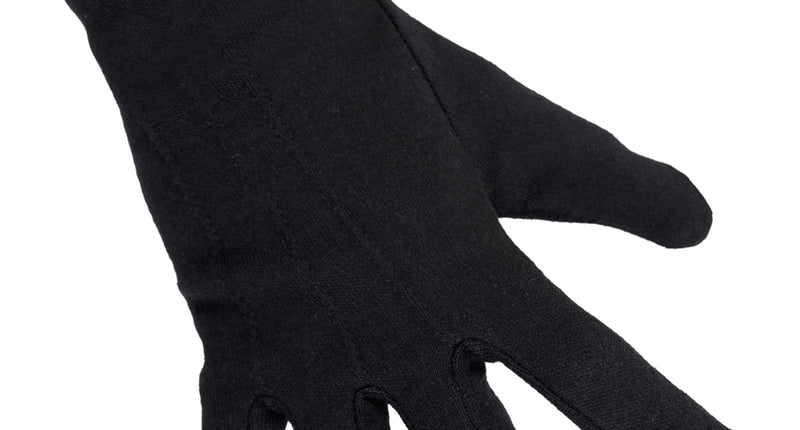 PartyXplosion Zwarte handschoenen voor kinderen en volwassenen