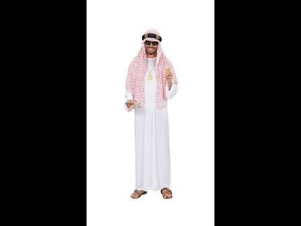 Arabische sjeik 1001 nacht verkleed kleding/gewaad feest heren Arabische sjeik 1001 nacht verkleed kleding/gewaad feest heren