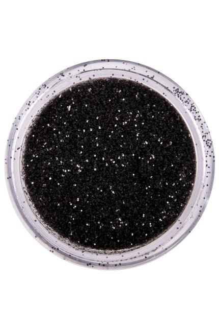PXP Professional Colours PXP biologisch afbreekbaar poeder glitters Pitch Black 2,5 gram