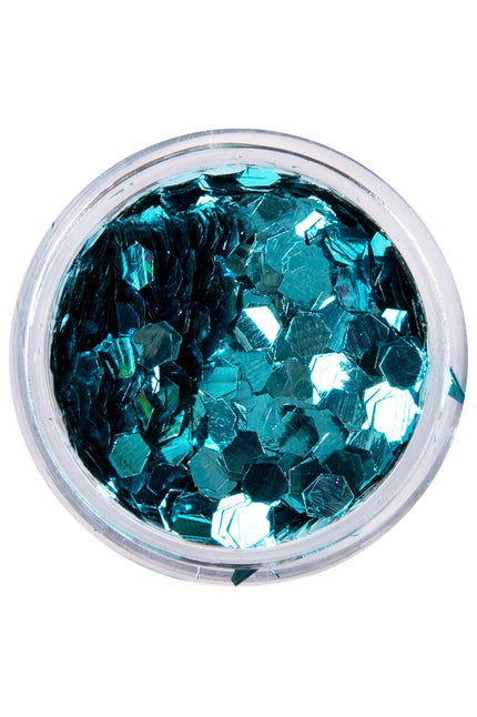PXP Professional Colours PXP biologisch afbreekbare chunky glitter Deep Blue Lake 2,5 gram