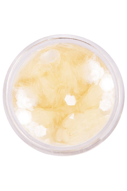 PXP Professional Colours PXP biologisch afbreekbare chunky glitter Parelwit 2,5 gram