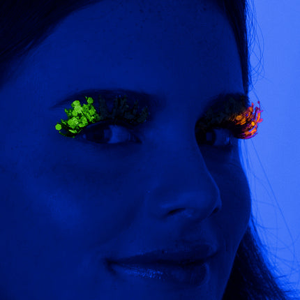 PXP Professional Colours PXP fluorescerende glitter wimpers Bi-color