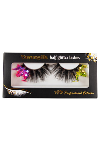 PXP Professional Colours PXP fluorescerende glitter wimpers Bi-color