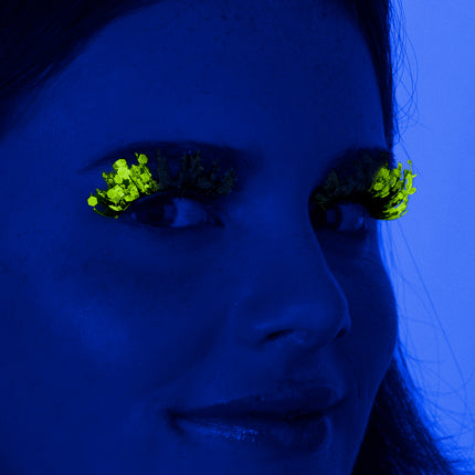 PXP Professional Colours PXP fluorescerende glitter wimpers Groen