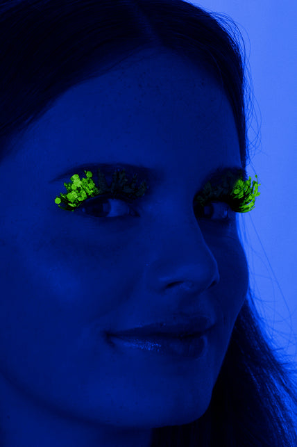 PXP Professional Colours PXP fluorescerende glitter wimpers Limoen
