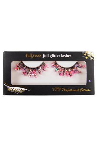 PXP Professional Colours PXP lichtgevende glitter wimpers abrikoos