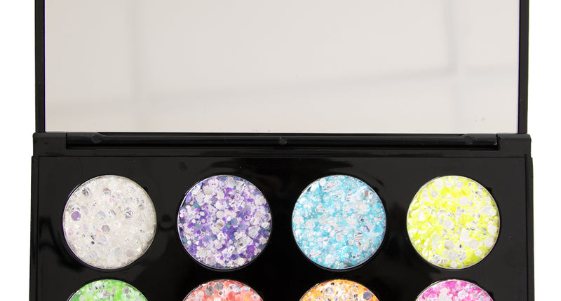 PXP Professional Colours PXP Palette Le Printemps glitter creme 12 kleuren