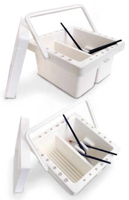 PXP Professional Colours PXP Penselen reinigingsbakje wit