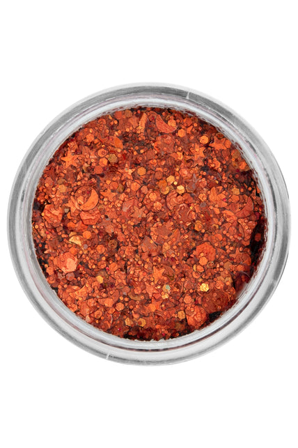 PXP Professional Colours PXP Pressed chunky glitter creme goudvis oranje 10 ml