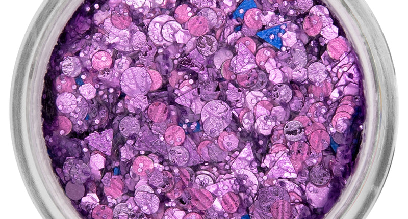 PXP Professional Colours PXP Pressed chunky glitter creme lavendel paars 10 ml