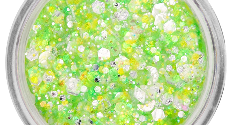 PXP Professional Colours PXP Pressed chunky glitter creme neon groen snoepje 10 ml