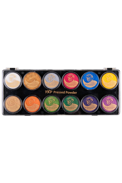 PXP Professional Colours PXP Pressed powders palet 12 x 5 gram
