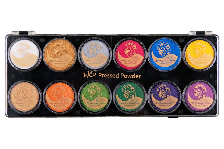 PXP Professional Colours PXP Pressed powders palet 12 x 5 gram