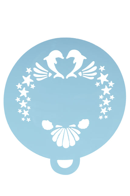 PXP Professional Colours PXP Schmink sjabloon dolfijn en schelp