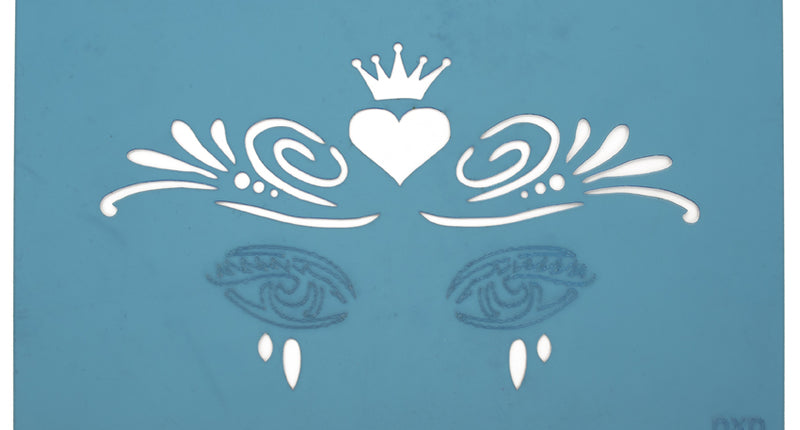 PXP Professional Colours PXP Schmink sjabloon Hartjes kroon