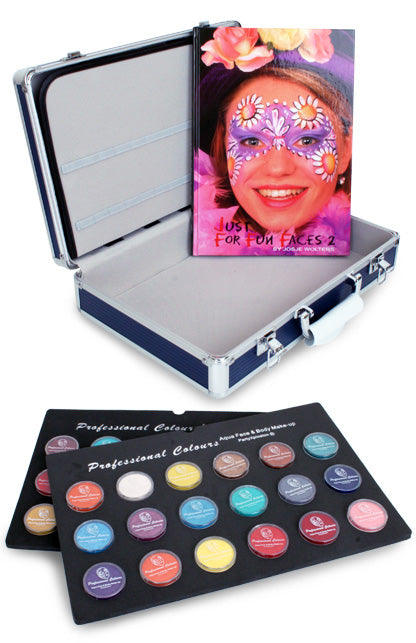 PXP Professional Colours PXP Schminkkoffer 36 x 10 gram in tray en schminkboek