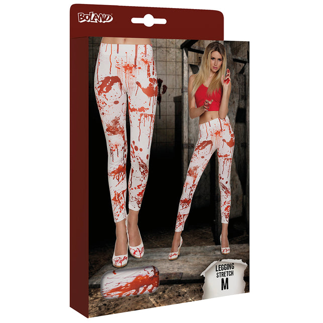 Verpakking van de bloedspatten legging van Boland in stretch maat M