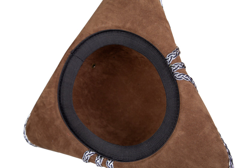 Wicked Costumes Bruine Piratenhoed deluxe