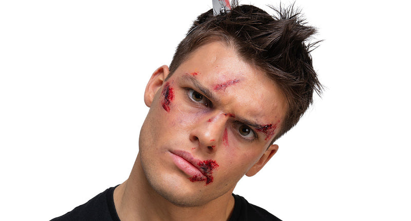 Wicked Costumes Diadeem schaar in hoofd