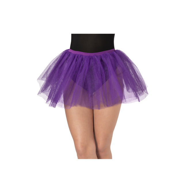 Wicked Costumes Disco rokje of tutu in paars