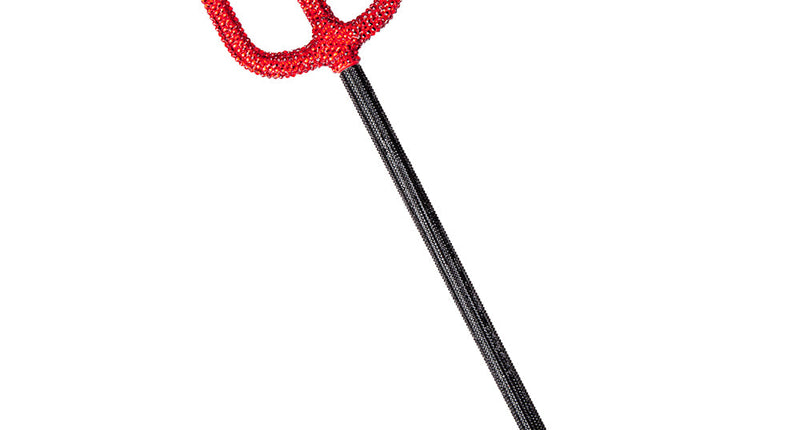 Wicked Costumes Duivel drietand strass