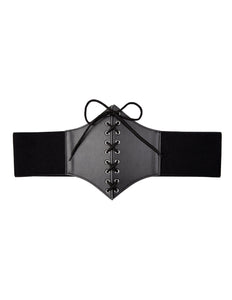 Wicked Costumes Gothic Korset Riem - Zwart