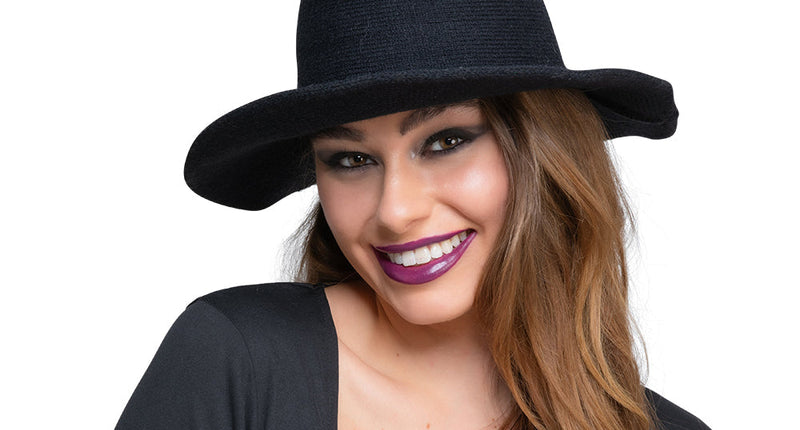 Wicked Costumes Heksenmuts - Vintage Look Gebreid