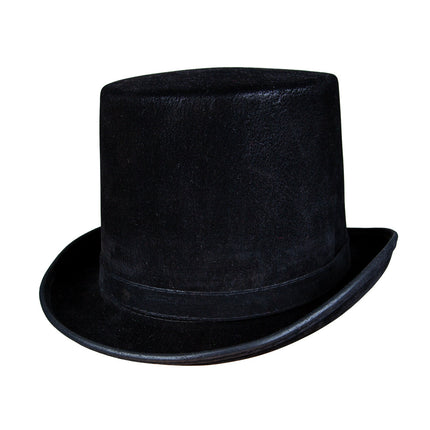 Wicked Costumes Hoge hoed deluxe - zwart