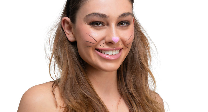 Wicked Costumes Kattenoortjes zwart velours