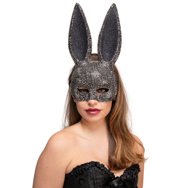 Wicked Costumes Konijnenmasker met bergkristal