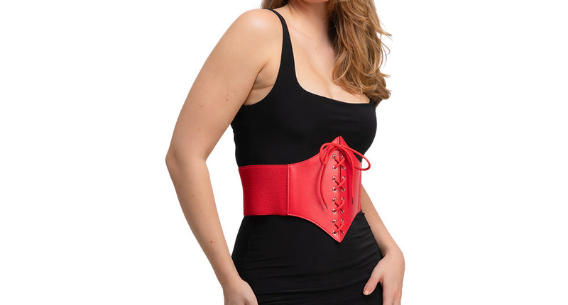 Wicked Costumes Korsetgordel - Rood