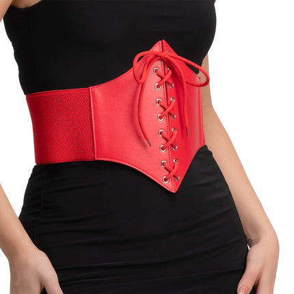 Wicked Costumes Korsetgordel - Rood