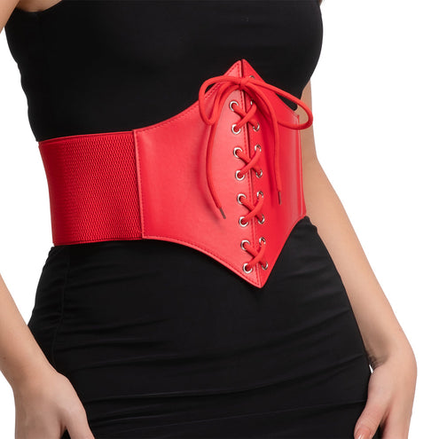 Wicked Costumes Korsetgordel - Rood