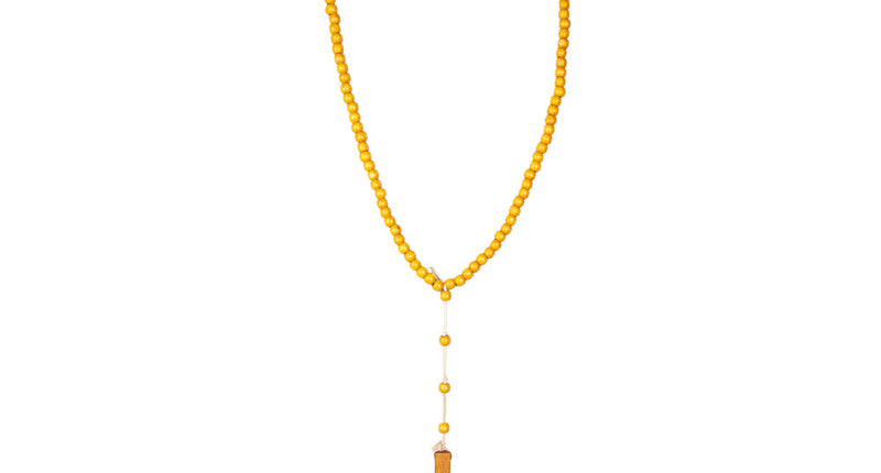 Wicked Costumes Monnikskruis met kralenketting