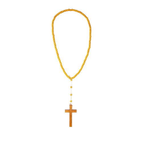 Wicked Costumes Monnikskruis met kralenketting