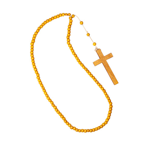 Wicked Costumes Monnikskruis met kralenketting