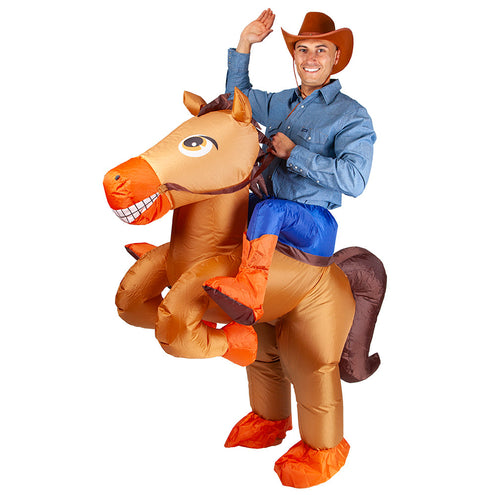 Wicked Costumes Opblaasbaar paard