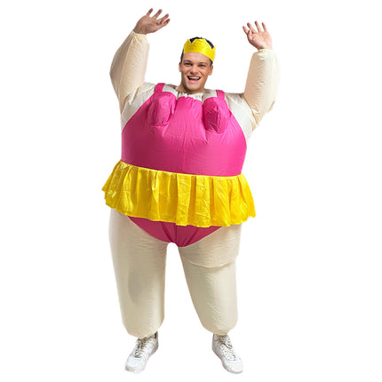 Wicked Costumes Opblaasbare Grappige Ballerina